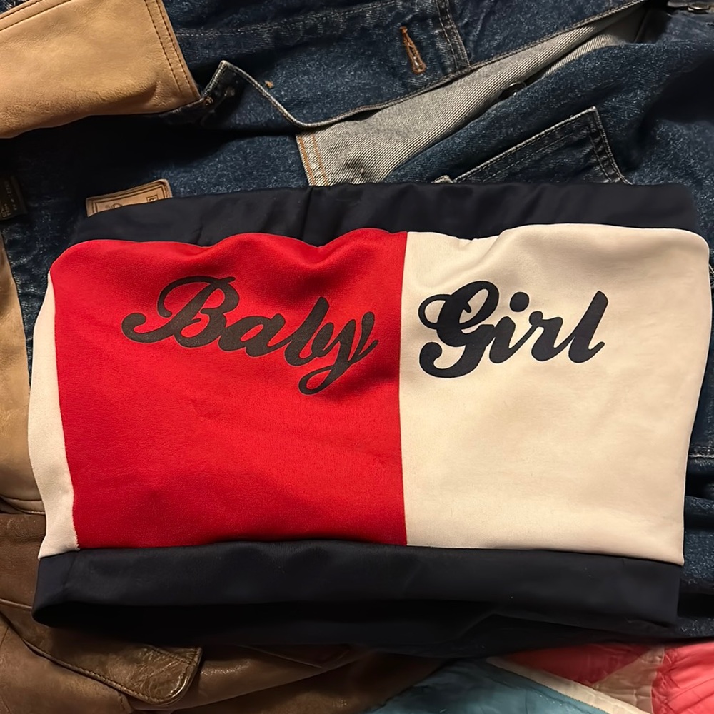 Baby Girl Letter Tube Top